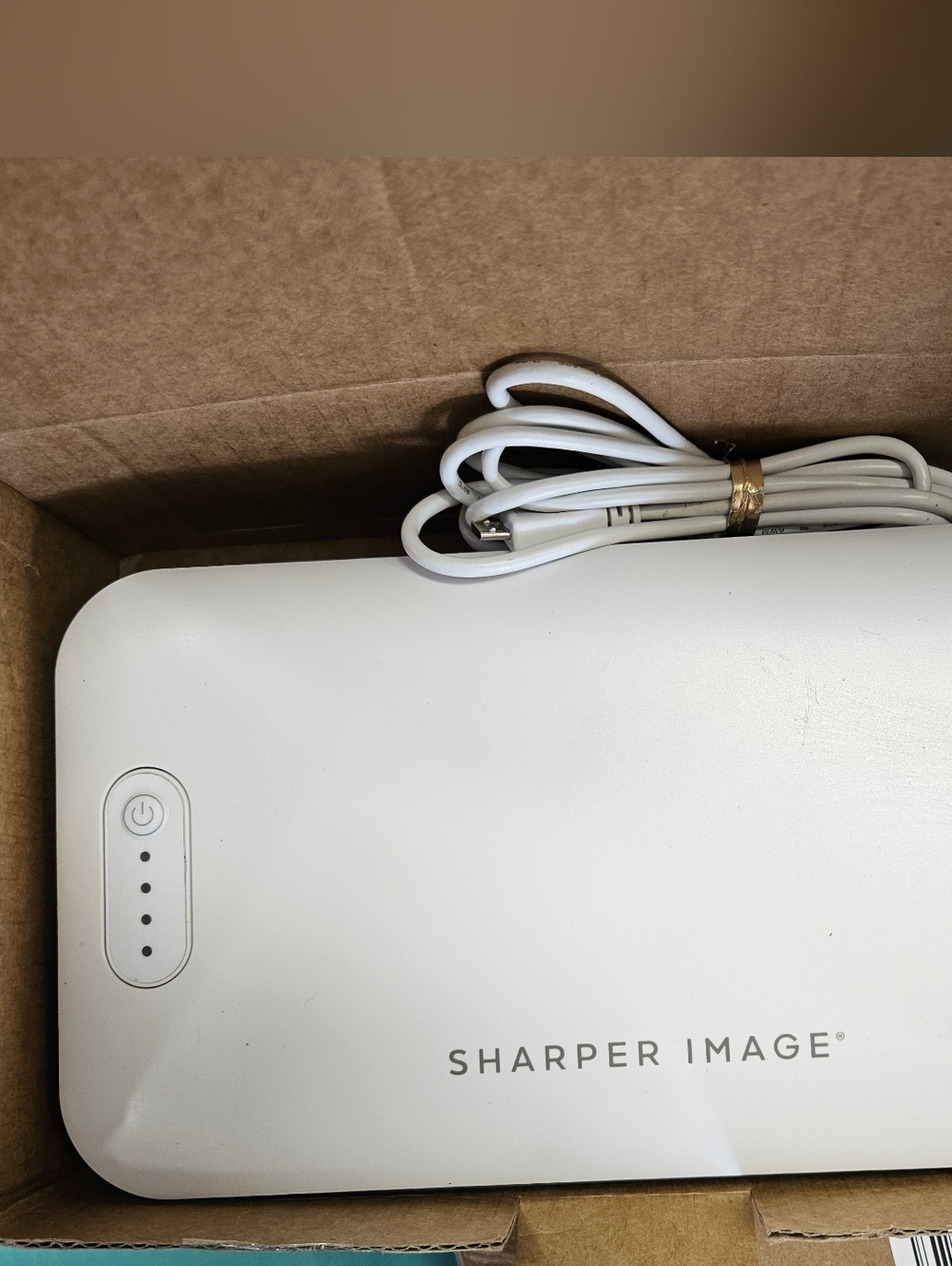 SHARPER IMAGE UV Clean Zone Phone Sanitizer Charger Portable Kills 99.9% Germs